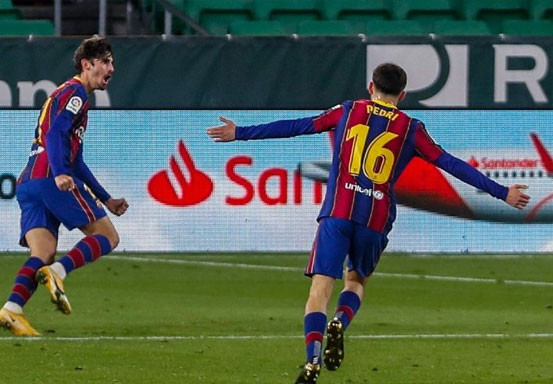 Messi Cetak Gol, Barcelona Kalahkan Real Betis