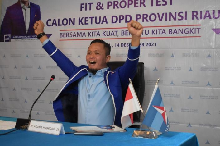 Hasil Survey Tinggi, Demokrat Riau Pasang Target Pemenang 2024 dan Gaungkan AHY Sebagai Capres