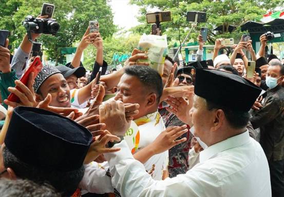 Hadir di Peringatan Satu Abad NU, Warga Nahdliyin Doakan Prabowo Jadi Presiden