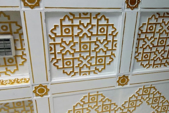 Astaghfirullah.. MUI Benarkan Ada Ornamen Lambang Yahudi di Masjid Raya Pekanbaru