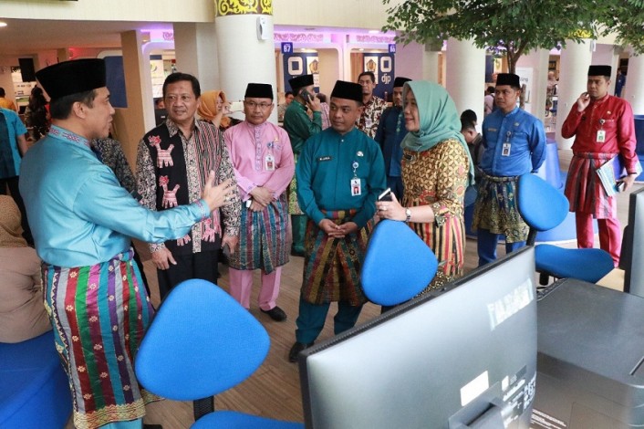 MPP Kota Pekanbaru Jadi Percontohan DPMPTSP Se Jawa Tengah