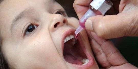 Capaian Vaksinasi Polio Anak di Riau Belum Capai Target Harian