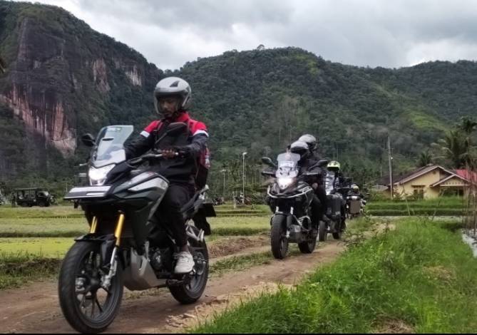 Menikmati Serunya Honda Bikers Adventure Camp di Lembah Harau, Diikuti Banyak Komunitas di Riau