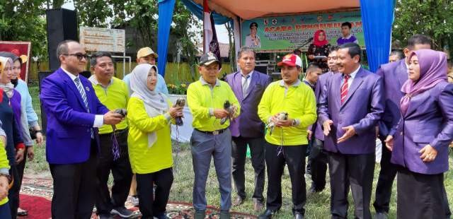 Bupati Harris Hadiri Pengukuhkan IAKMI Kabupaten Pelalawan