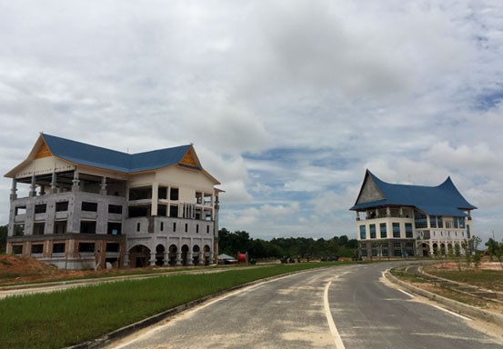 PUPR Pekanbaru Gesa Dua Gedung Perkantoran di Tenayan Raya Tuntas 2019
