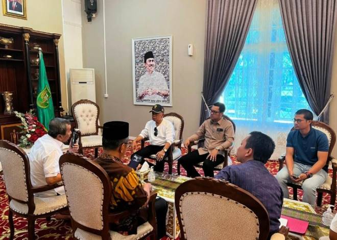 Pasca Bupati Adil Tersangka, Wabup Asmar Menghadap Gubernur Syamsuar, Ini yang Dibahas