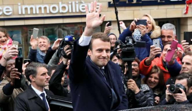 Emmanuel Macron Terpilih Jadi Presiden Prancis