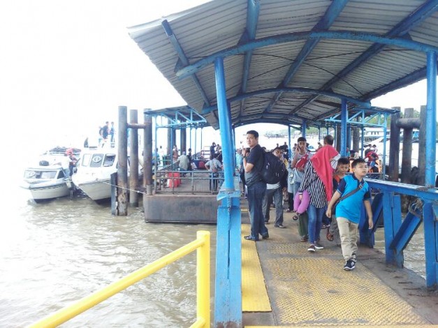 H+3 Lebaran, Arus Balik Pelabuhan Tanjung Buton Terpantau Padat