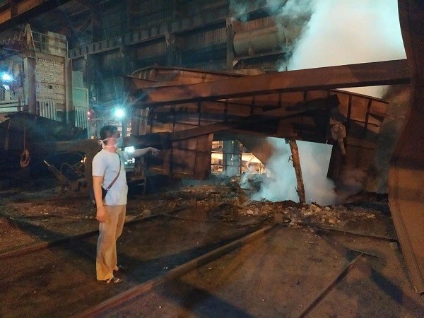 Tungku Peleburan Besi PT RPS di Kampar Meledak, 4 Karyawan Luka-luka