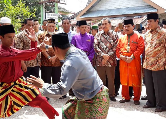 Gelar Halal Bihalal, Warga Simpangbaru Panam Doakan Syamsuar-Edy jadi Pencerah Riau
