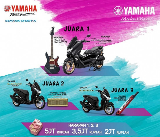 Ini Pemenang NMAX Jingle Competition 2020 Pilihan Yamaha Bersama Yovie Widianto