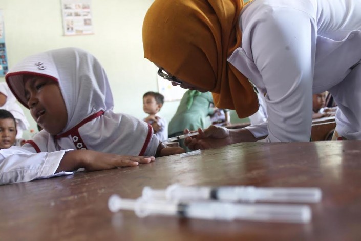 Target Imunisasi di Riau Baru Capai 8,4 Persen