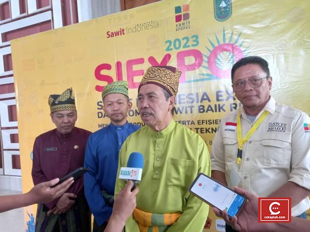 Gubernur Syamsuar Belum Tahu Berapa Total DBH Sawit untuk Riau
