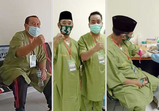 3 Bapaslon Pilkada Rohul Jalani Pemeriksaan Kesehatan di RSUD Arifin Achmad