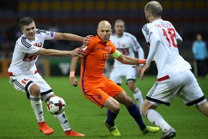 Robben: Peluang Belanda ke Piala Dunia 2018 Sudah Habis