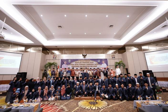 Besok, 54 Orang Kafilah Riau Berangkat Ikuti MTQ Nasional di Kalsel