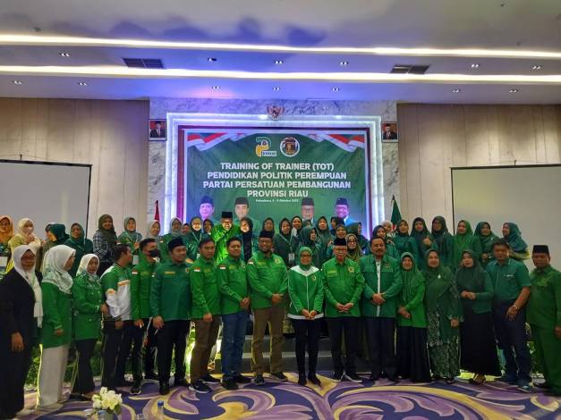 PPP Riau Gelar Pendidikan Politik bagi Kader Perempuan, Target Kemenangan di 2024