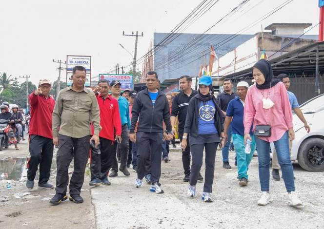 Pj Walikota Pekanbaru Perintahkan Overlay Jalan Suka Karya