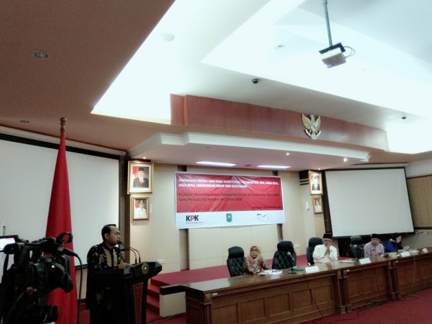 KPK Apresiasi Langkah Pemprov Riau Libatkan Komunitas Cegah Korupsi