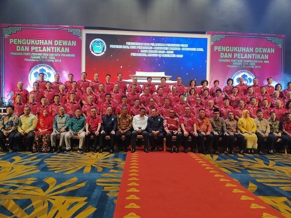 Pengukuhan PSMTI, Wagub Riau: Bangun Semangat Kebersamaan