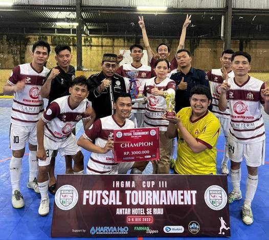 Ameera Hotel Juara Turnamen Futsal IHGMA CUP III 2023