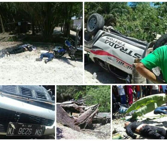 Kecelakaan Maut di Rupat Utara, Dua Tewas Tiga Masuk Rumah Sakit