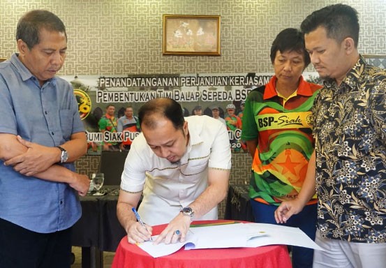 Tim BSP Riau akan Ikuti 6 Kejuaraan Balap Sepeda Tingkat Nasional