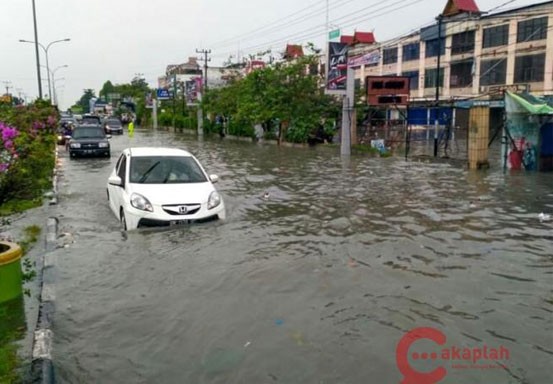 Banyak Drainase tak Berfungsi, Ini Titik Banjir di Pekanbaru