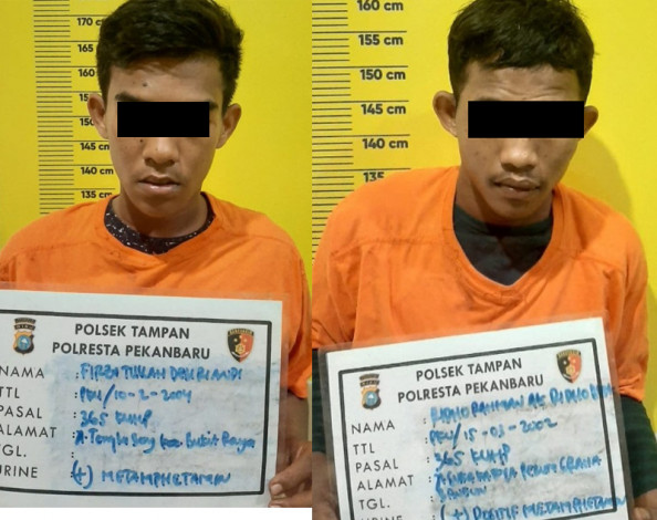 Dua Remaja Residivis di Pekanbaru Nekat, Rampas Gelang Emas hingga Ingin Rebut Senjata Polisi