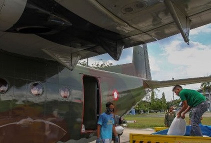 Bantu Penyemaian Garam, Hari Ini Pesawat Cassa C-212 Tiba di Riau