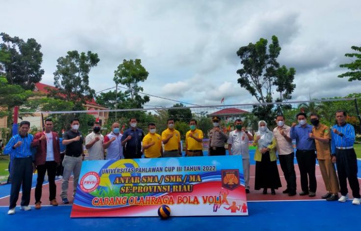 Pertandingkan 4 Cabor dan Diikuti Puluhan SLTA se-Riau, UP Cup III 2022 Dimulai