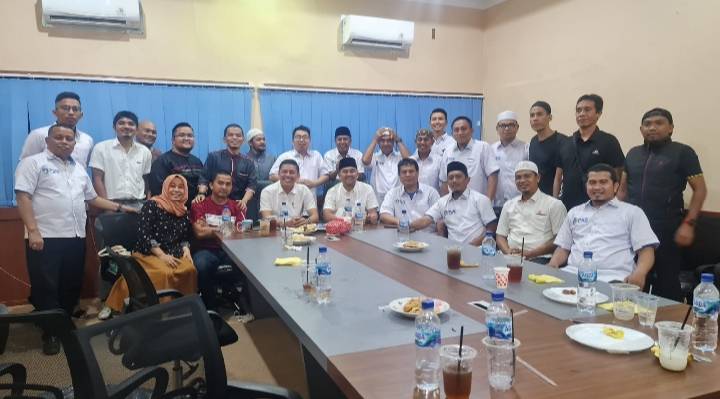 Asprov PSSI Riau Bahas Persiapan Kejurnas PPLP hingga Porwil Sumatera