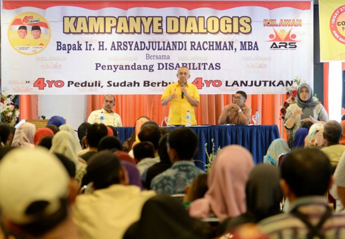 Andi Rachman, Cagub Riau yang Paling Peduli dengan Kaum Disabilitas
