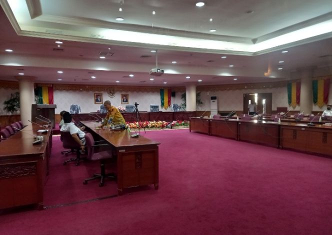 Sebelum Rapat Banmus, Pimpinan DPRD dan Pimpinan Fraksi Gelar Pertemuan