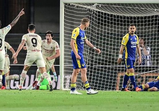 Hasil dan Klasemen Liga Italia: Lumat Hellas Verona, AC Milan Kembali ke Puncak