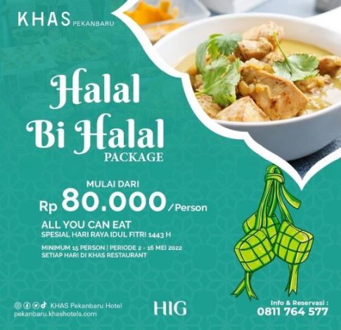 Khas Pekanbaru Hadirkan Paket Halal Bihalal hanya Rp80.000