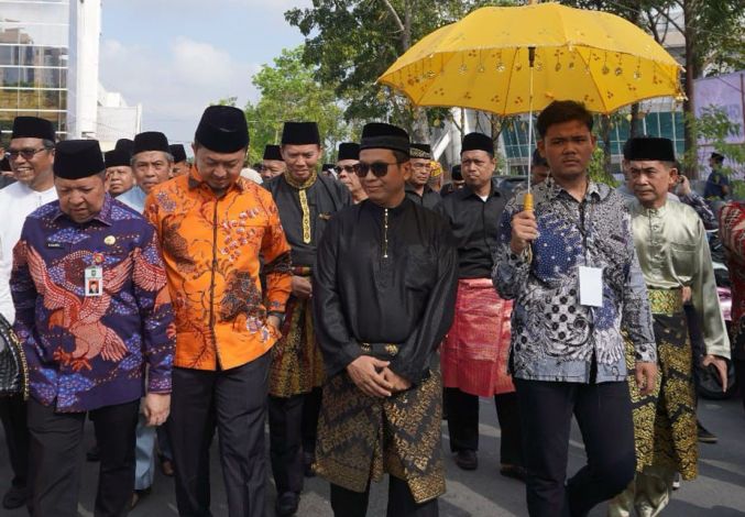 Hadiri Bagholek Godang, Bacawako Pekanbaru dr Rahmansyah Disambut Positif Tokoh Masyarakat Kampar