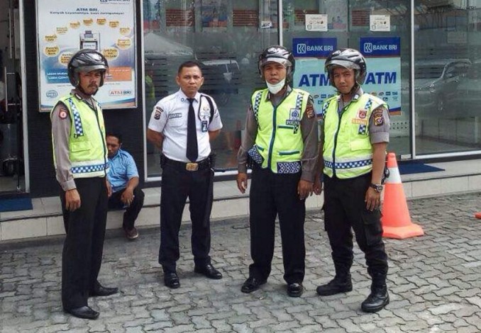 Antisipasi Kejahatan di ATM, Polresta Pekanbaru Kerahkan Sat Binmas Patroli