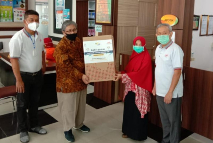 Kanwil DJP Riau Distribusikan Bantuan untuk Puskesmas dan Panti Asuhan