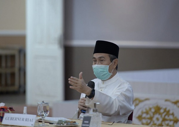 Sambangi DPR RI, Gubernur Syamsuar Curhat Soal Kondisi Infrastruktur di Riau
