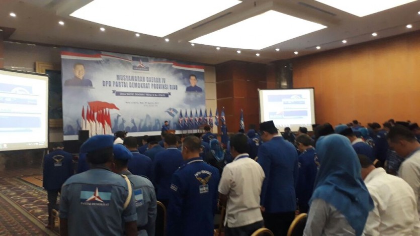 Achmad Mundur Dari Pencalonan Ketua Demokrat Riau
