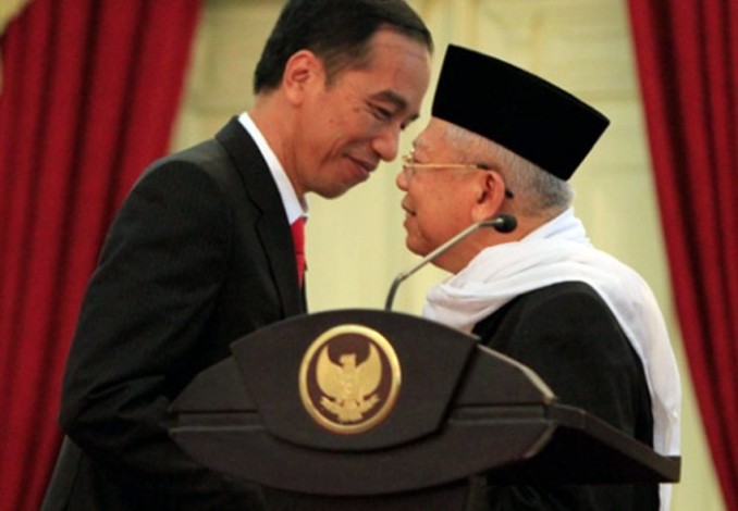 Jokowi Pilih Maruf Amin Jadi Cawapresnya