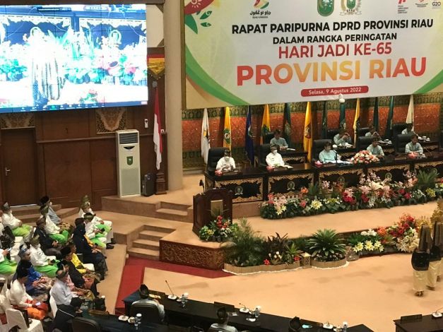 HUT ke-65, Pemprov Diminta Lestarikan Budaya dan Buat Cerita Alur Perjuangan Riau