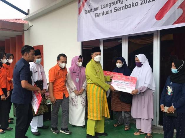 268.363 KPM di Riau Terima BLT BBM dan Bantuan Sembako Rp500 Ribu