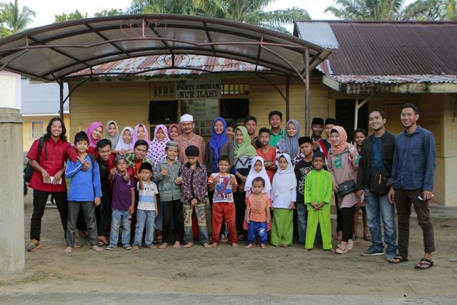 Patut Dicontoh, Kelompok Pemuda di Pekanbaru Galang Dana Bantu Panti Asuhan