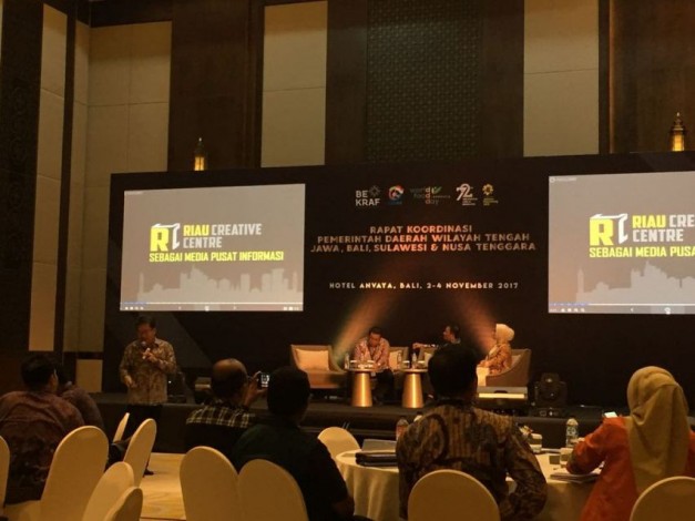 Riau Creative Centre Diusulkan Jadi Referensi Data Base Ekonomi Kreatif Nasional