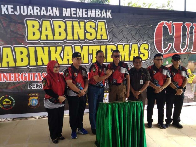 Bangun Kekompakan, TNI dan Polri di Riau Gelar Kejuaraan Babinsa-Bhabinkamtibmas Cup Riau 2018