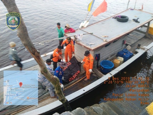 ABK KM 27 Ditemukan Tak Jauh dari Lokasinya Jatuh di Perairan Panipahan