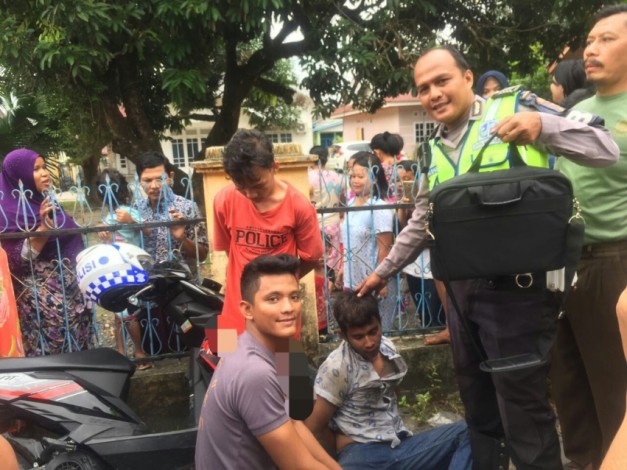 Sempat Kejar-kejaran, Dua Personil Polresta Gagalkan Aksi Jambret di Pekanbaru