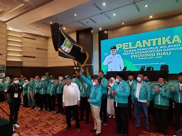 Aktifkan Ketua Harian, Ini Susunan Lengkap Pengurus PKB Riau 2021 - 2026